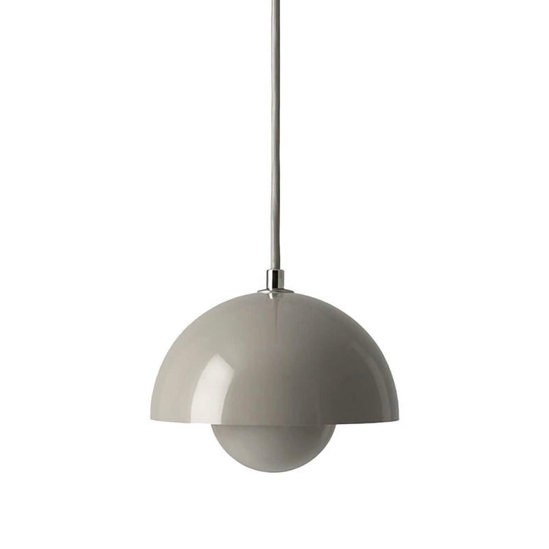 &Tradition Flowerpot VP10 pendant, grey beige