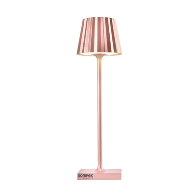 Sompex Troll Nano rechargeable lamp, rose gold
