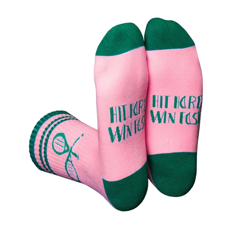 Eat My Socks Tennis flat-pack socks