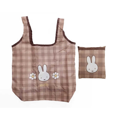 Marimo Craft Miffy Strawberry & Chocolate Series Eco Shopping Bag, Brown