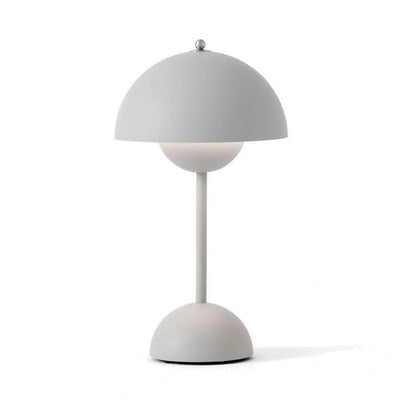 &Tradition Flowerpot VP9 rechargeable lamp, matt light grey