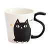 Neko Sankyodai Neko Brothers Tailed Mug, Kuro