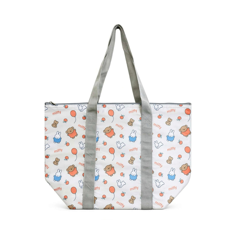 Miffy cooler tote bag, grey