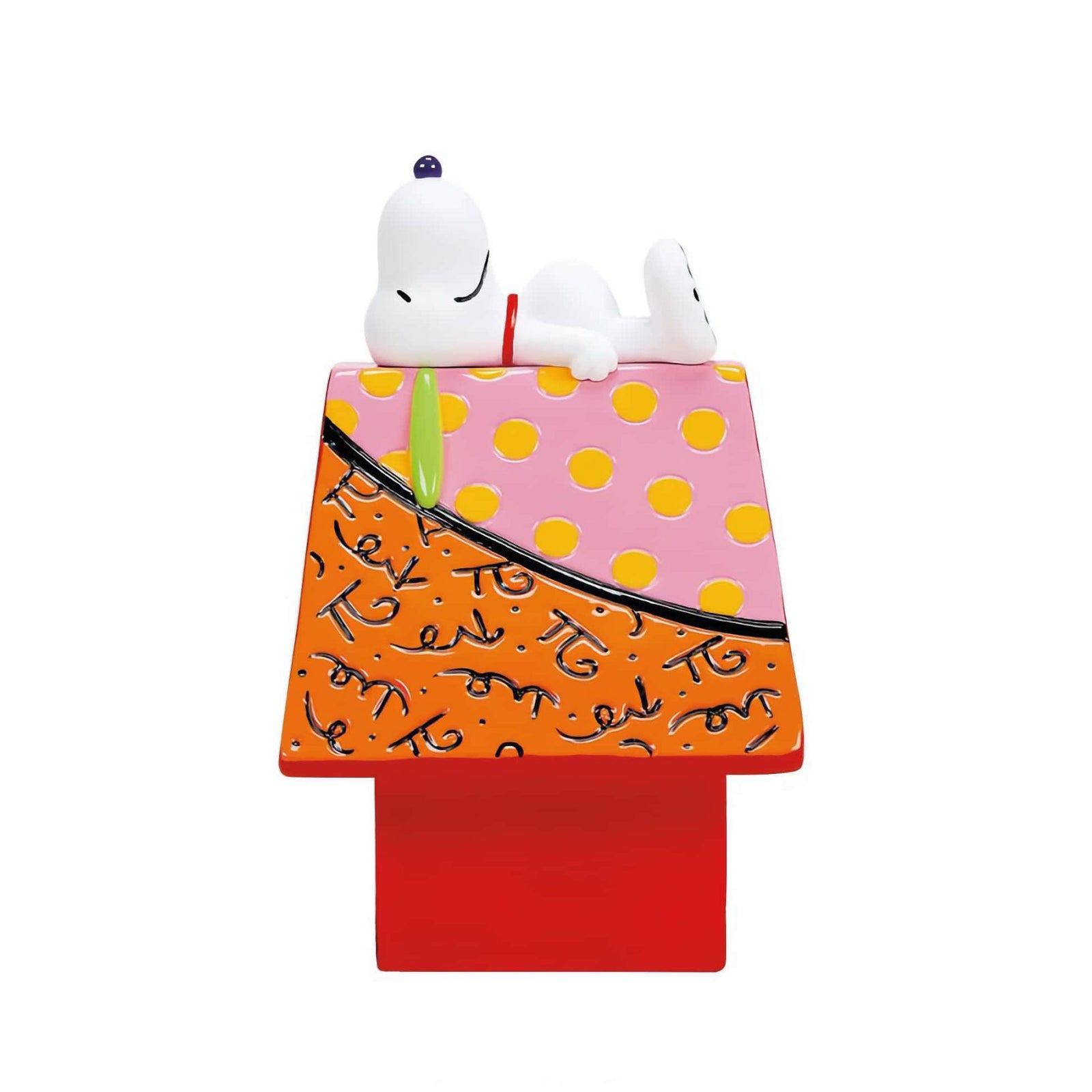 Romero Britto x Peanuts Snoopy Dog House Figure H17cm