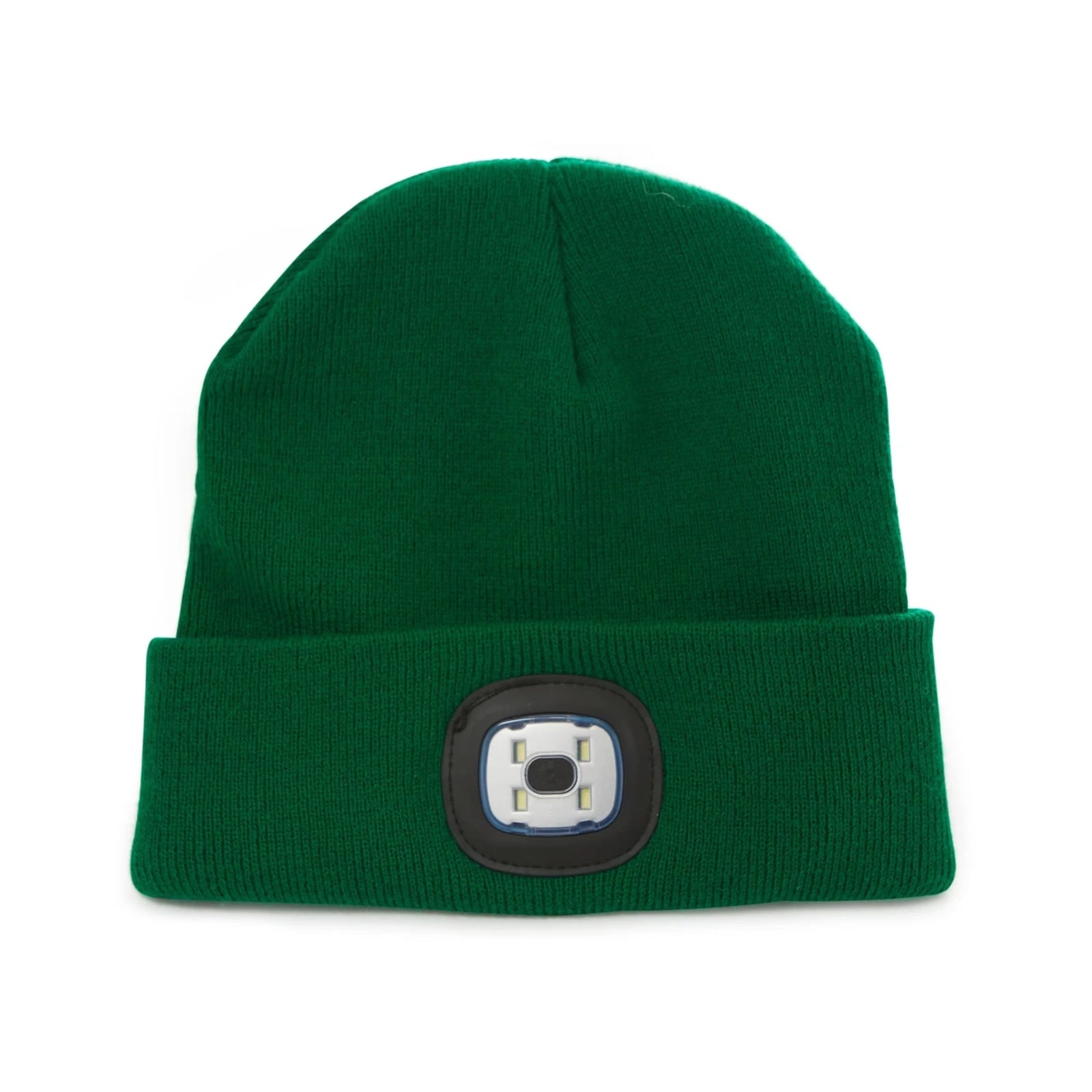 Kikkerland Light up beanie, green