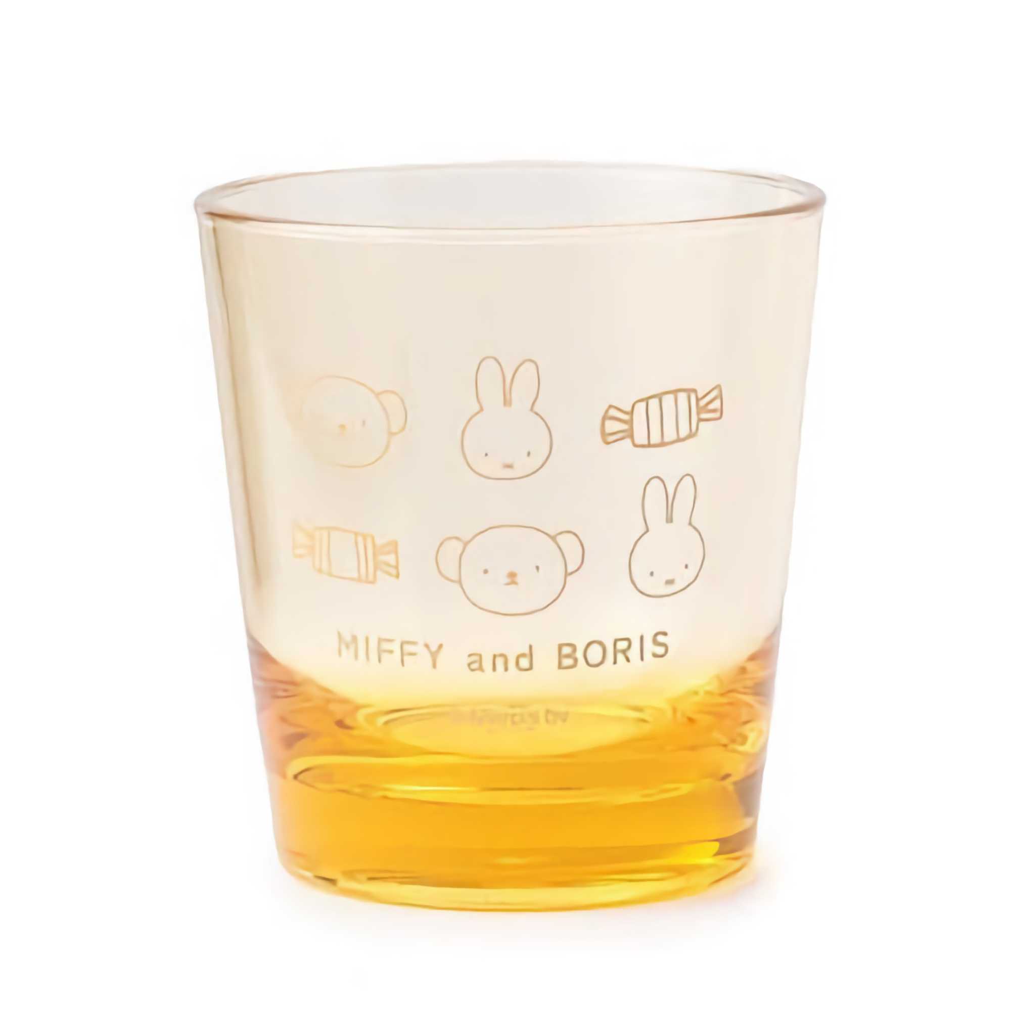 Miffy Clear Tumbler 270ml, Yellow