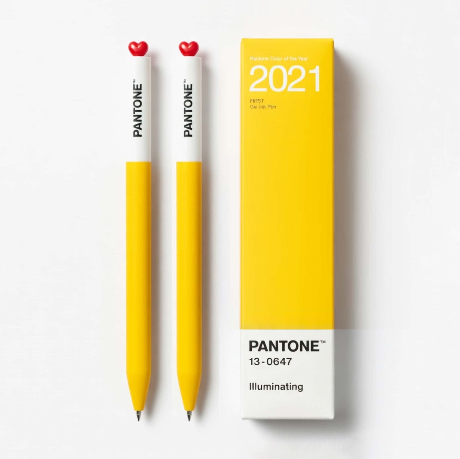 PANTONE® x Kaco gel ink pen set of 2, illuminating