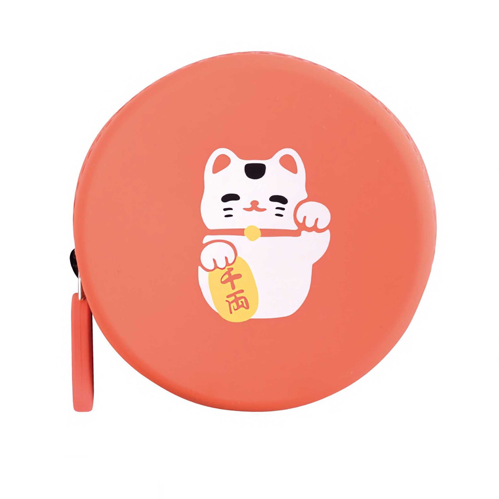 Curun Maneki Neko Round Coin Pouch