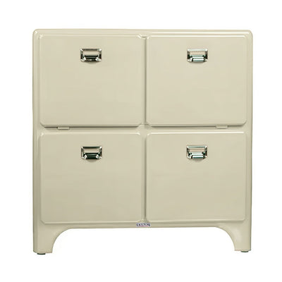 Dulton Shoe cabinet, ivory