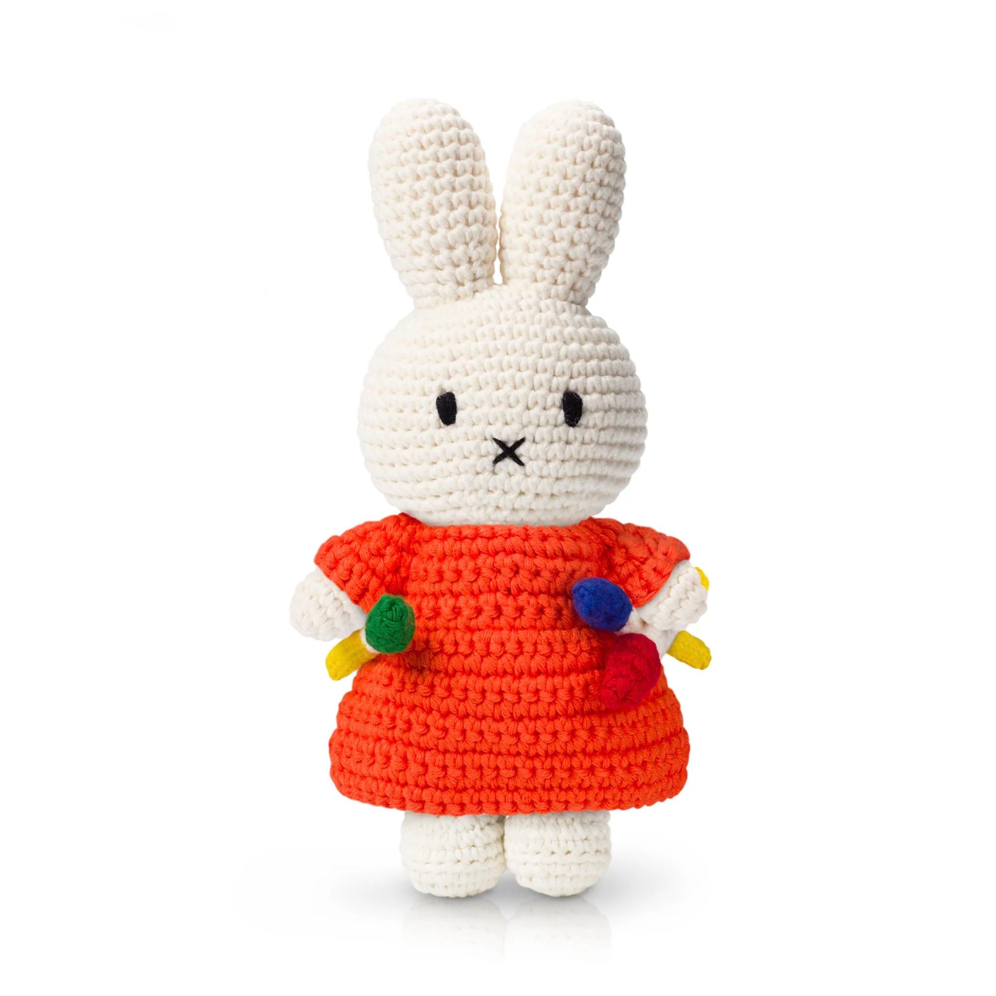 Just Dutch Miffy crochet doll, artist dress