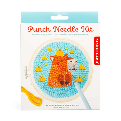 Kikkerland Capybara punch needle