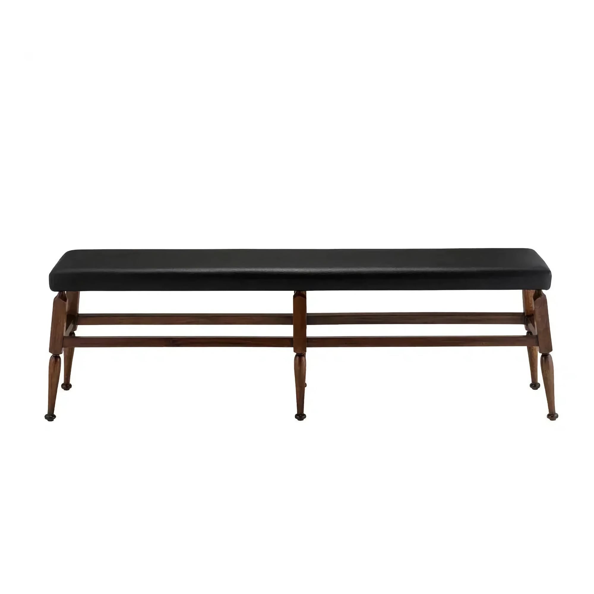 Authentic Models Mayan bench, black