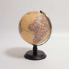 refurbished | WoodGlobe Antique Map globe lamp 10"