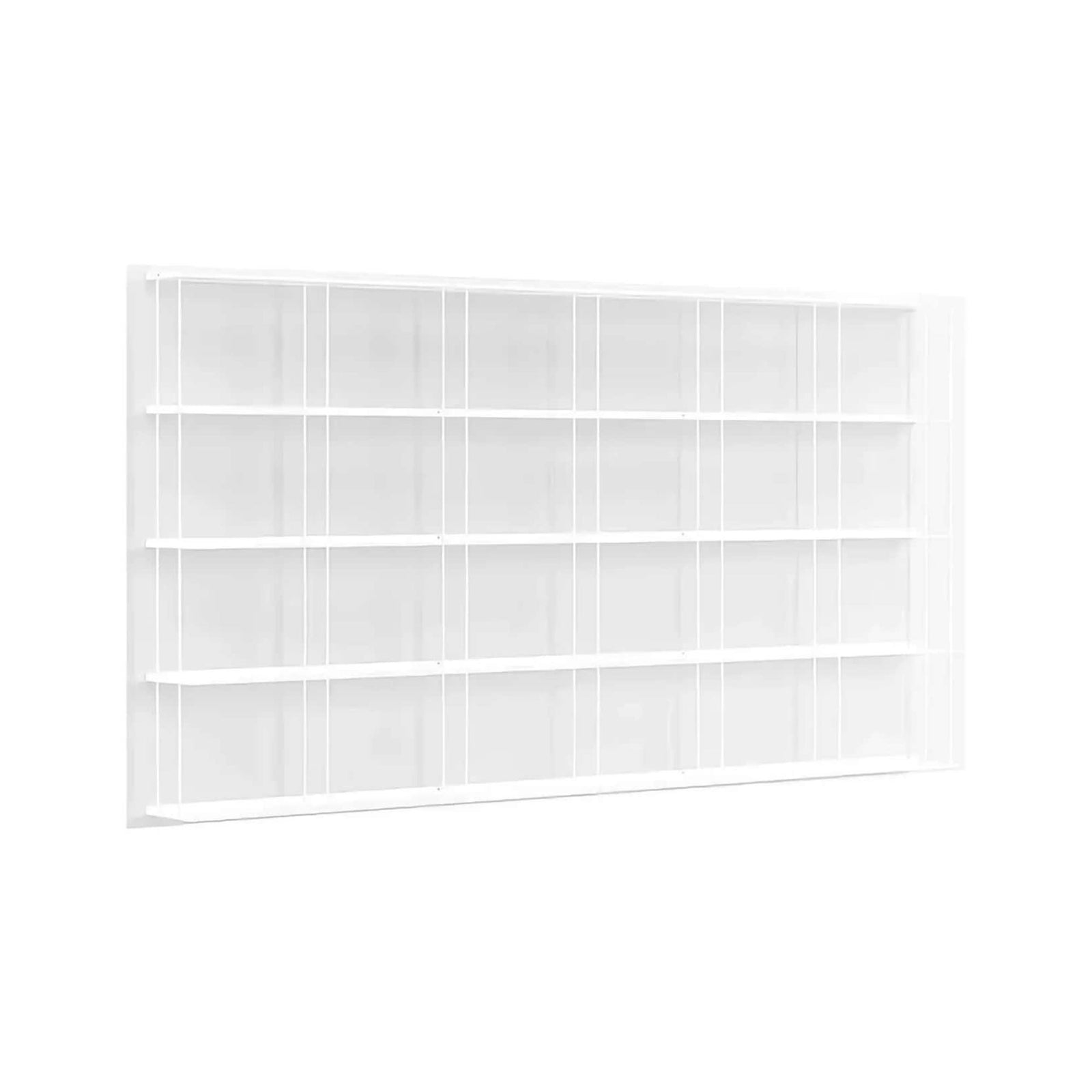 Kriptonite Krossing wall shelf 200x100cm, matt white