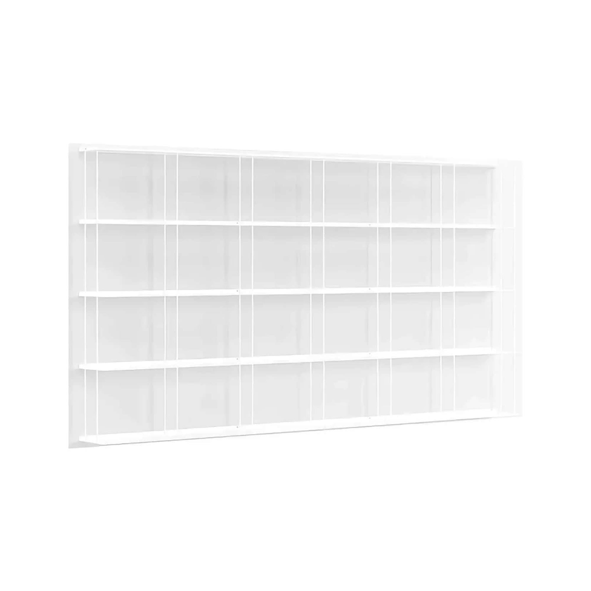 Kriptonite Krossing wall shelf 200x100cm, matt white