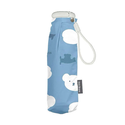 Miffy 100%UV Protection folding umbrella, boris/ light blue