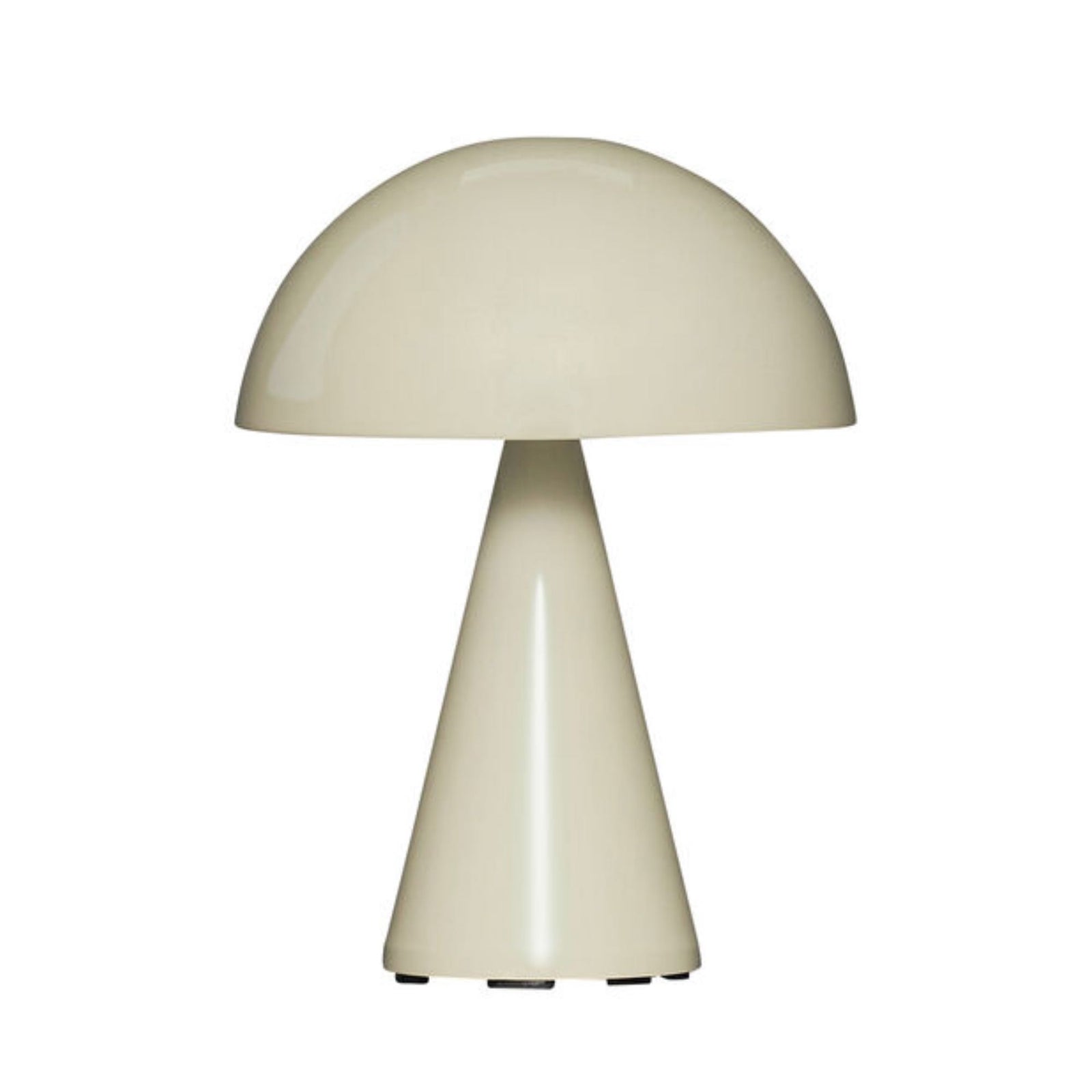 Hubsch Mush recharageable lamp, sand
