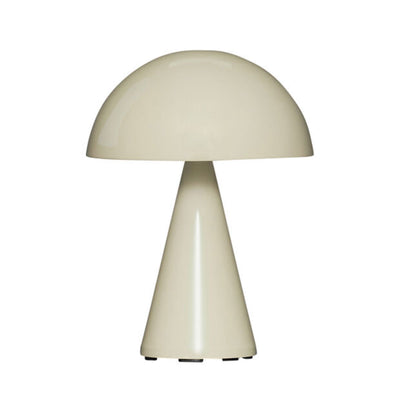 Hubsch Mush recharageable lamp, sand