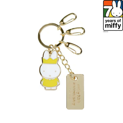 Miffy 70th anniversary key ring, crown