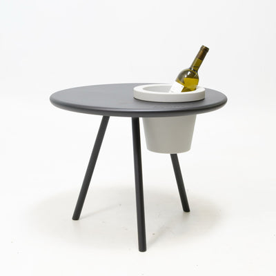 refurbished | Fatboy Bakkes planter table, anthracite/light grey