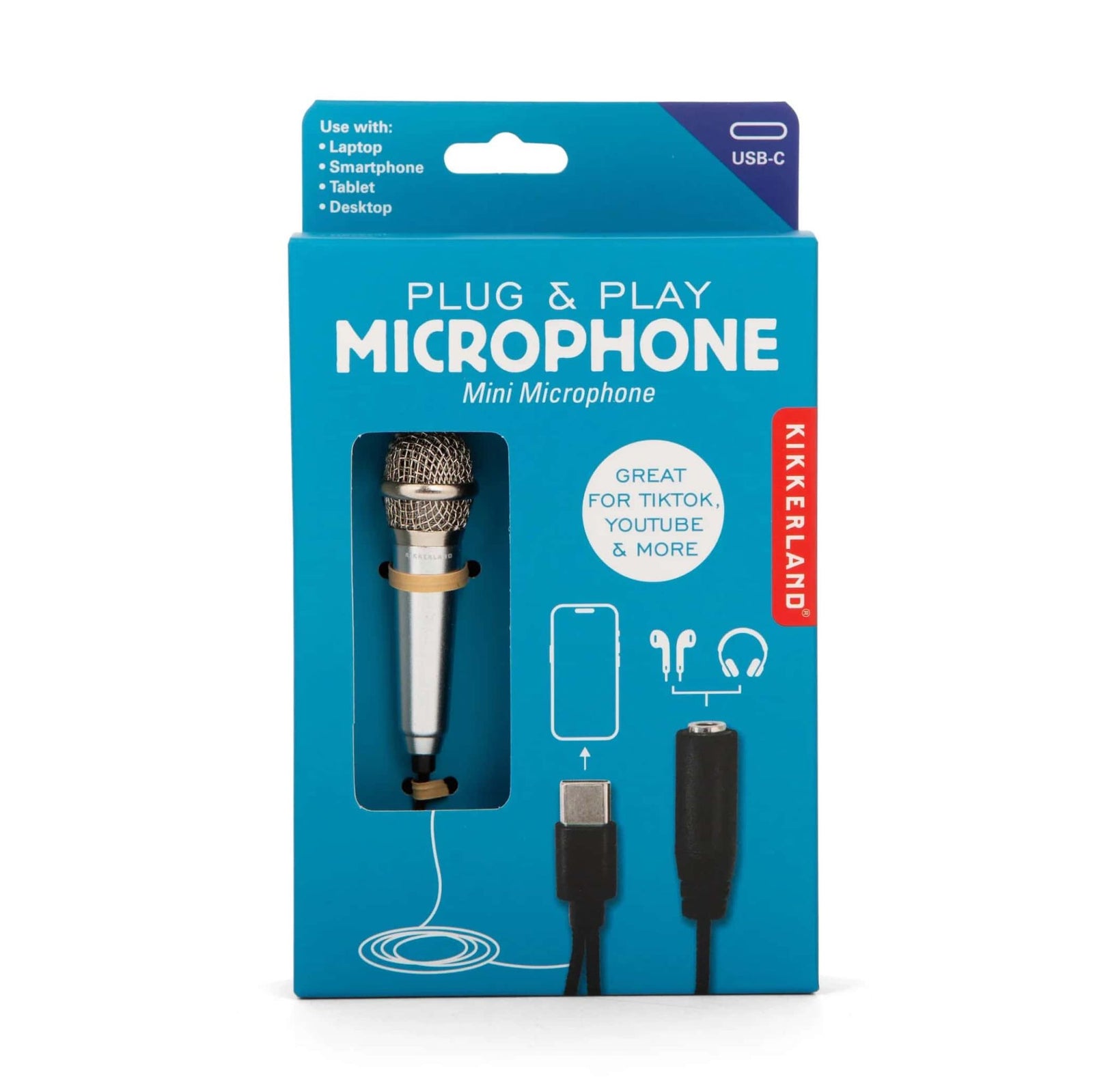 Kikkerland Plug & Play microphone