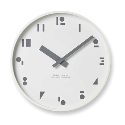 Lemnos MSS Wall Clock, White