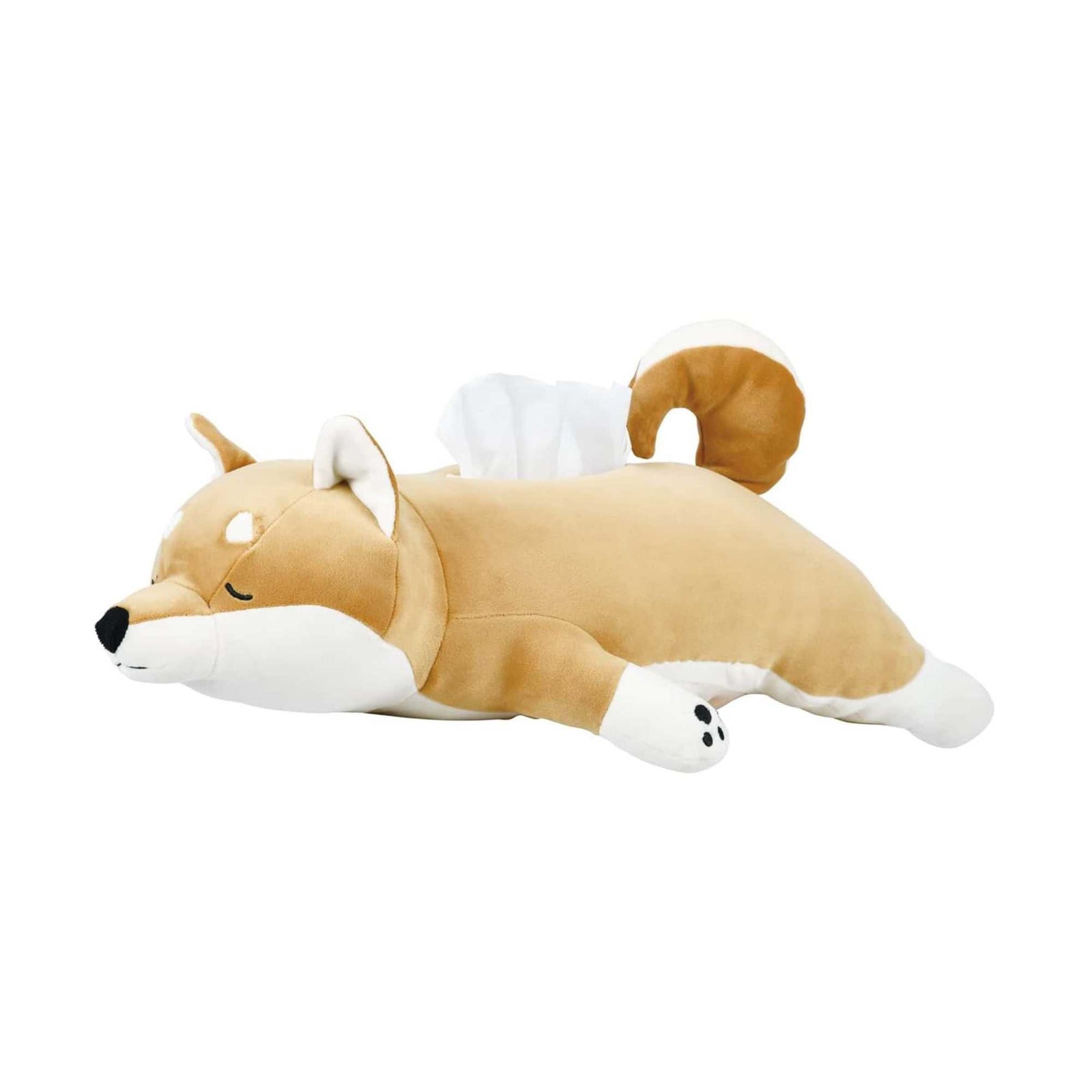 Libheart Nemu Nemu 2-Way Tissue Cover, shiba