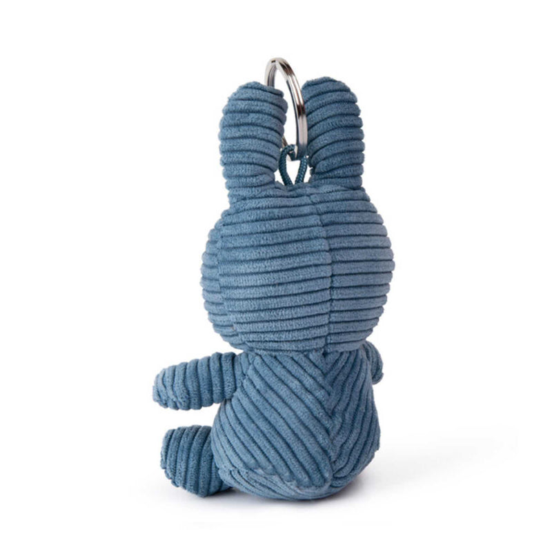 Miffy ECO Corduroy keychain, aviator blue