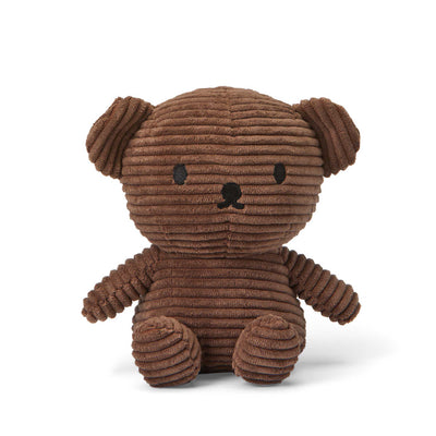 Boris ECO Corduroy plush 17cm, brown