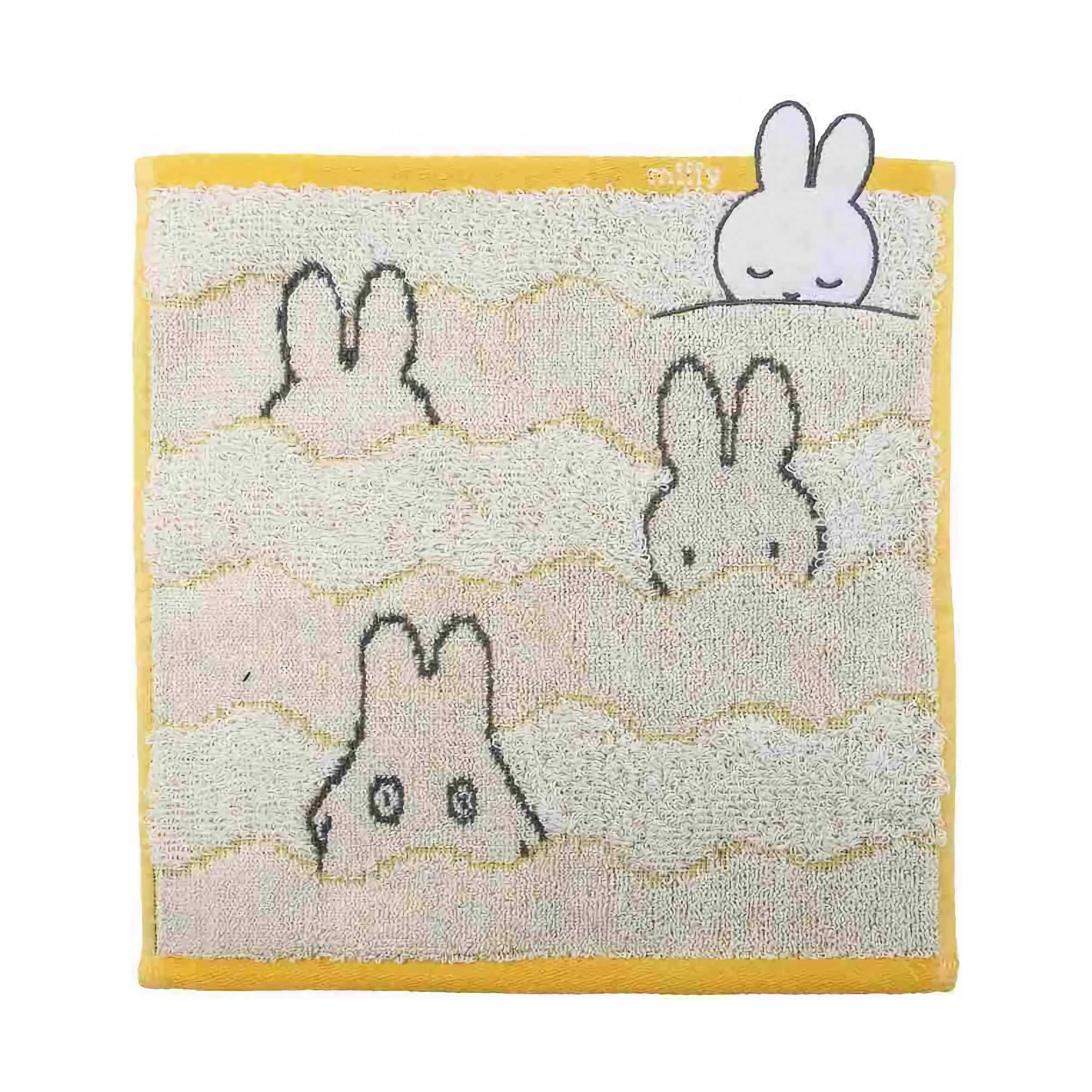 Marushin Miffy Mini Towel, Sleeping