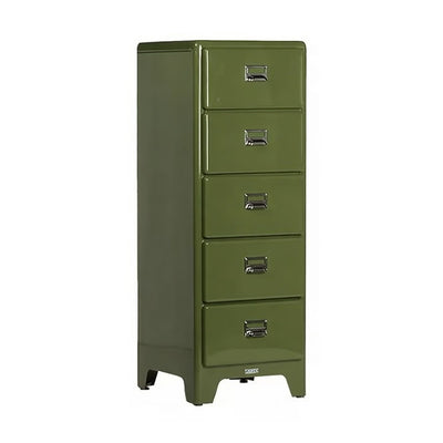 Dulton 5 Drawers Cabinet, olive drab