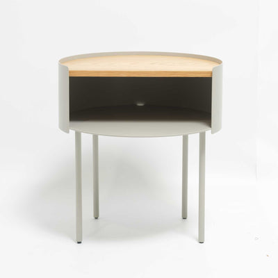 refurbished | Blu Dot Li'l Something side table, putty