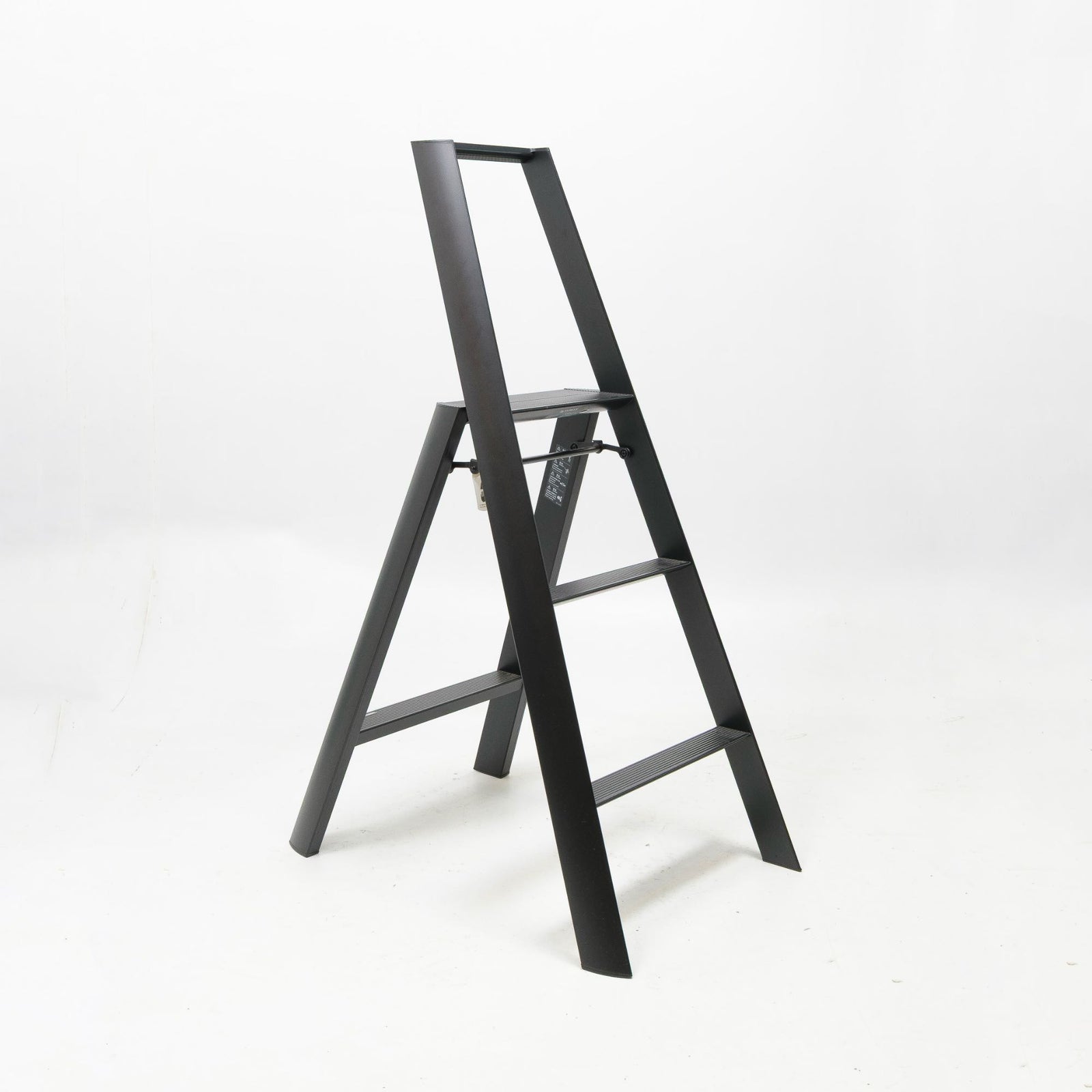 refurbished | Metaphys Lucano ladder 3-step, black