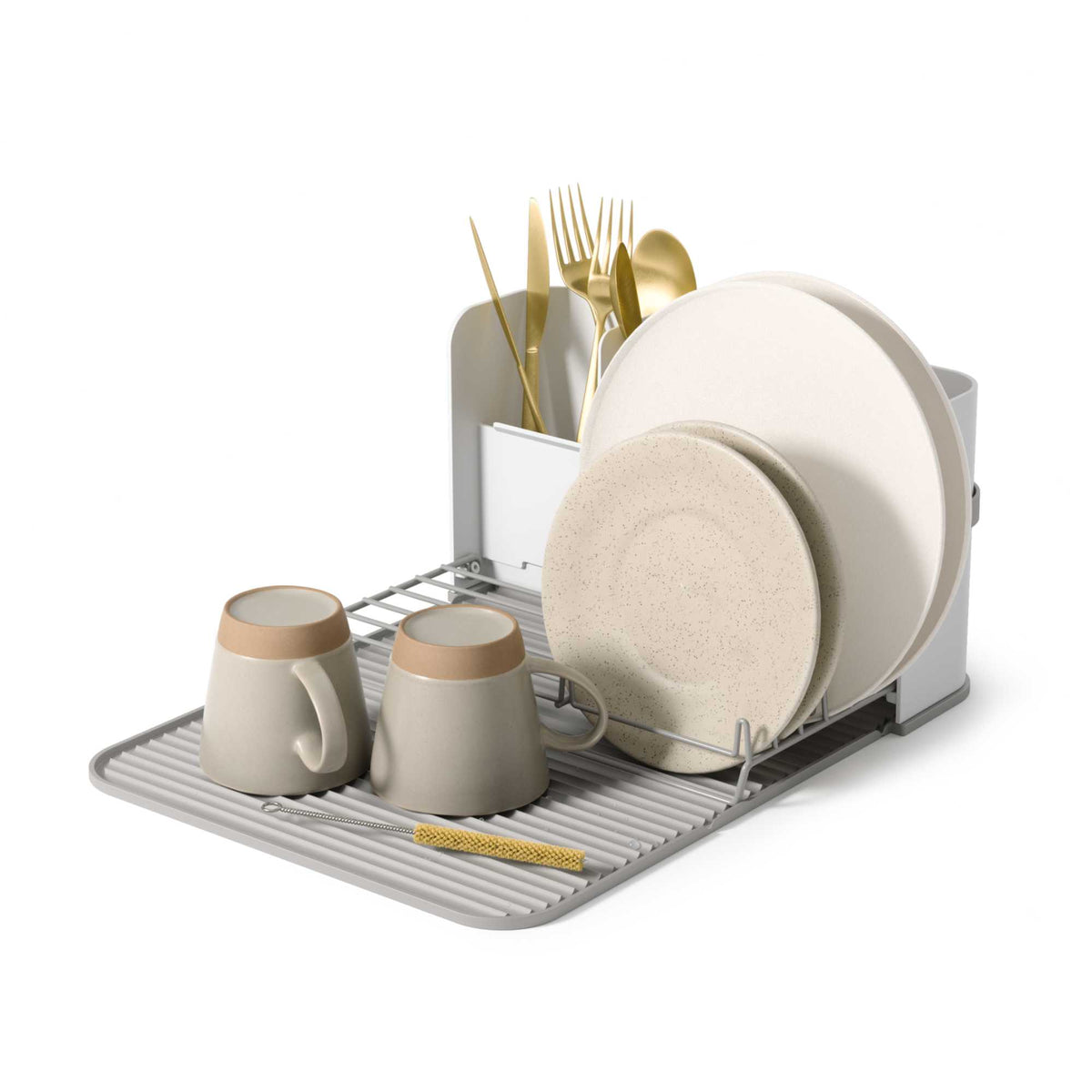 Umbra Sling Dish Rack, white/grey - HOMELESS.hk