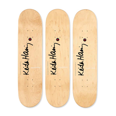 KeithHaring Skateboard Set of 3, Untitled (Electric)