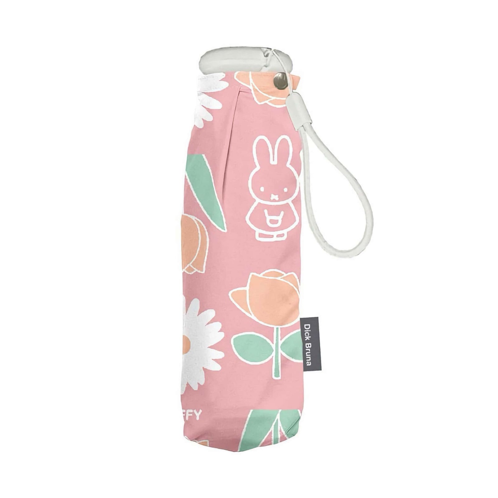 Miffy 100%UV Protection folding umbrella, tulip rose/pink