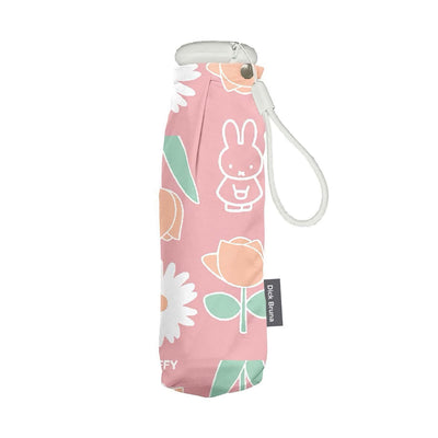 Miffy 100%UV Protection folding umbrella, tulip rose/pink