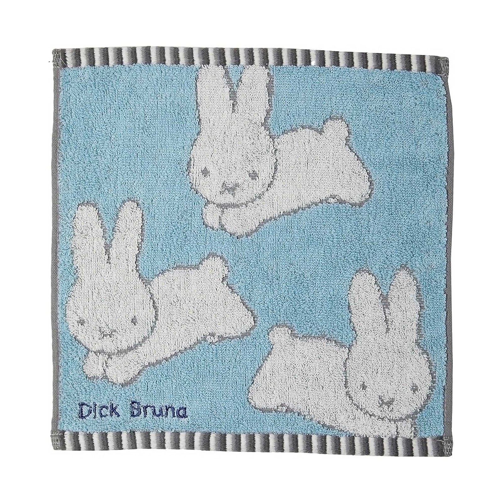 Marushin Miffy mini towel, full of rabbits