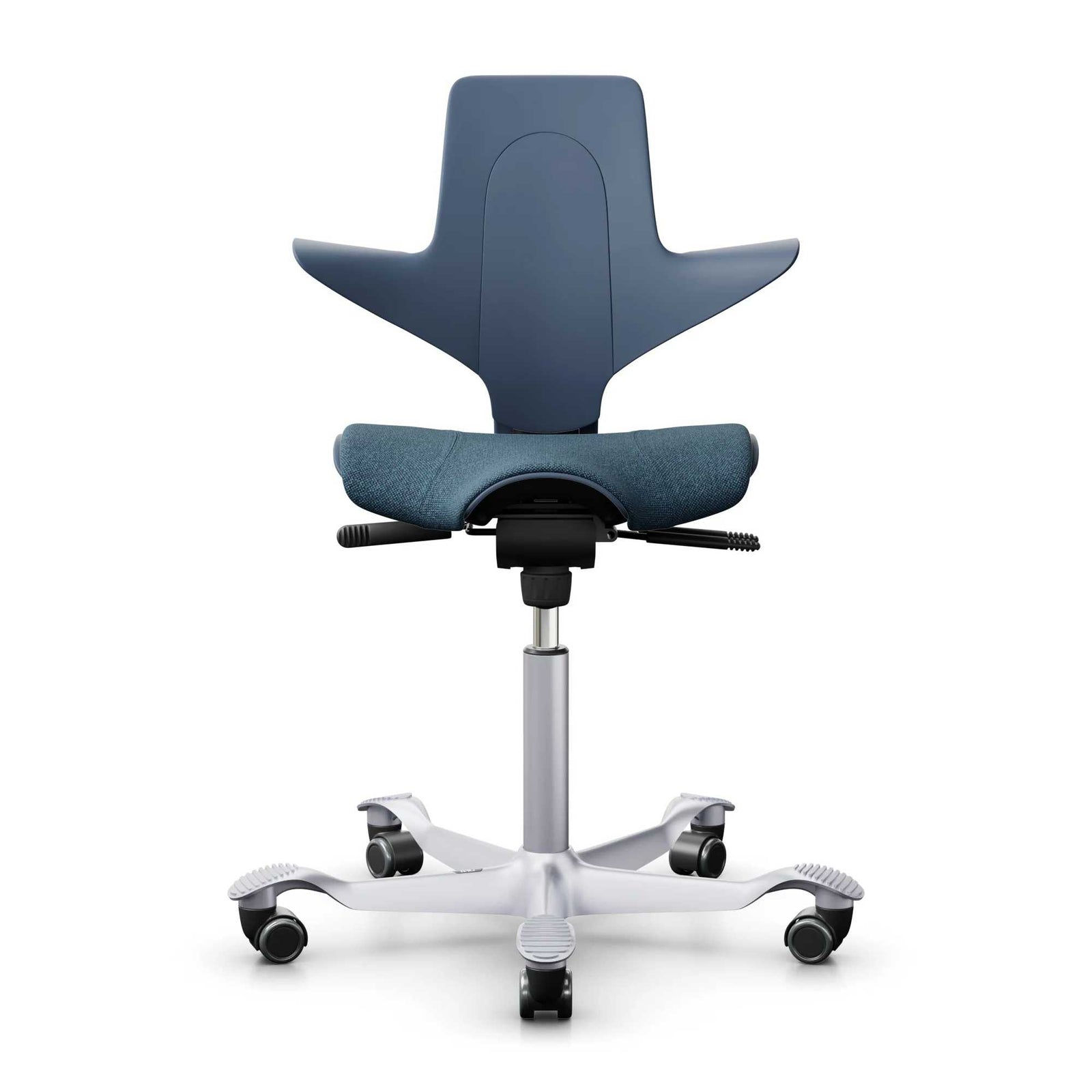 Hag Capisco Puls 8020 fabric, cura blueberry/silver