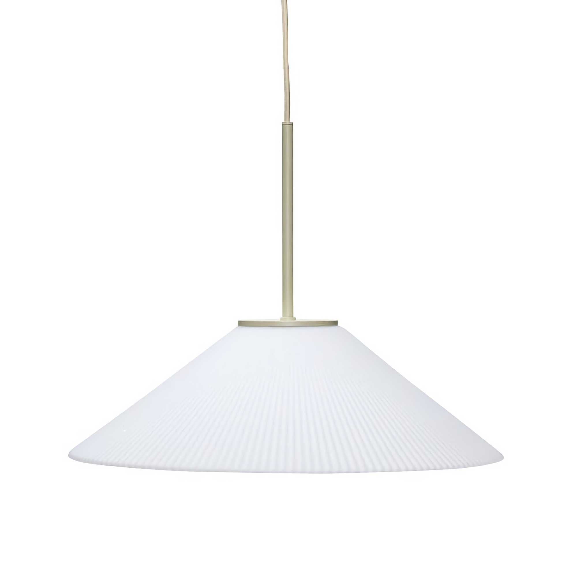 Hubsch Interior Solid Pendant Lamp, White/Sand