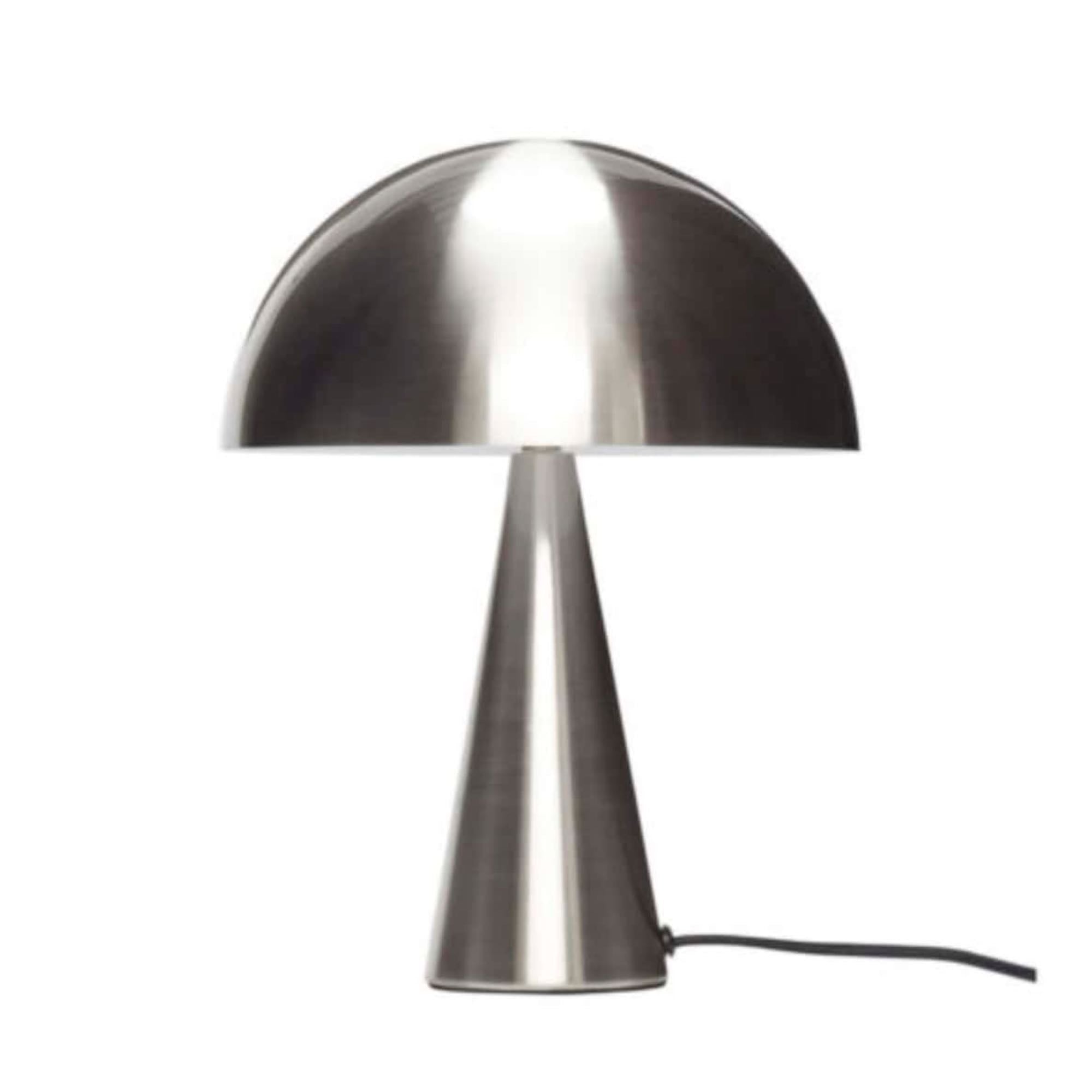 Hubsch Mush Mini table lamp, nickel
