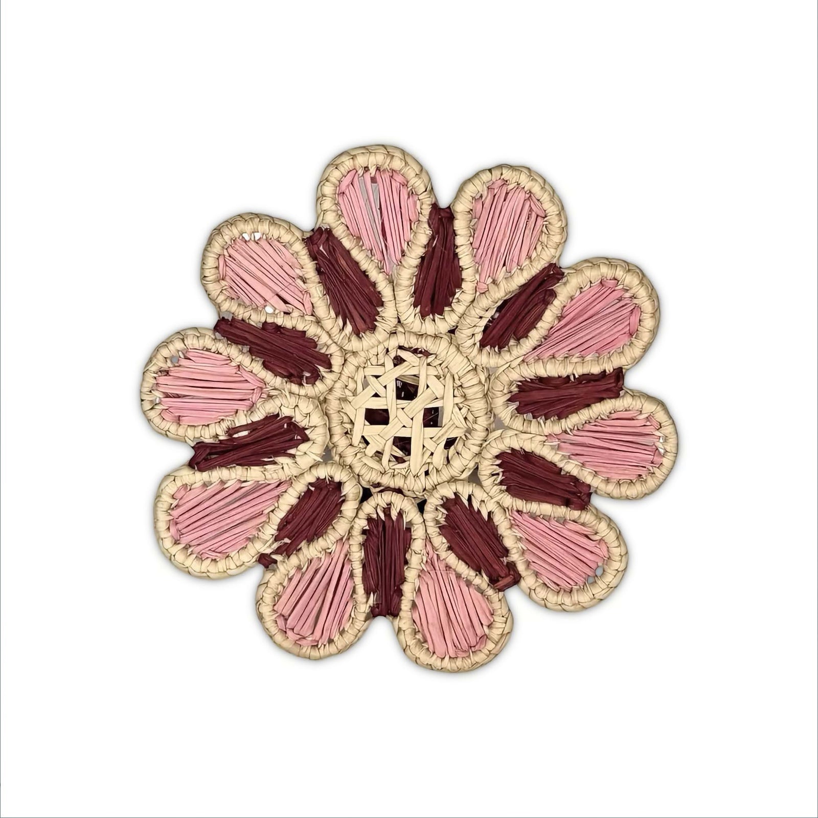 Coro Cora Drops coaster, burgundy