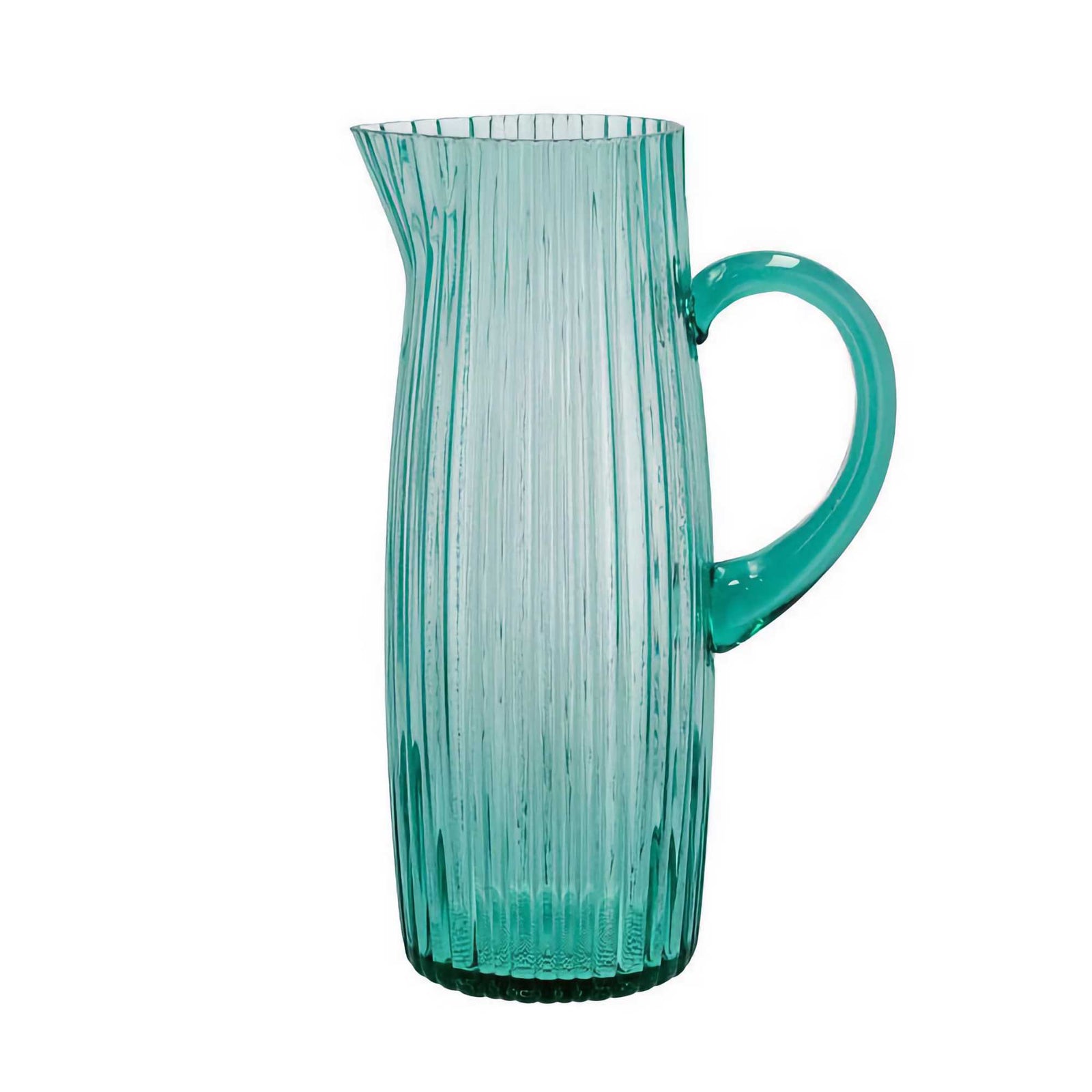 Bitz Kustana Glass Jug 1200ml, Green