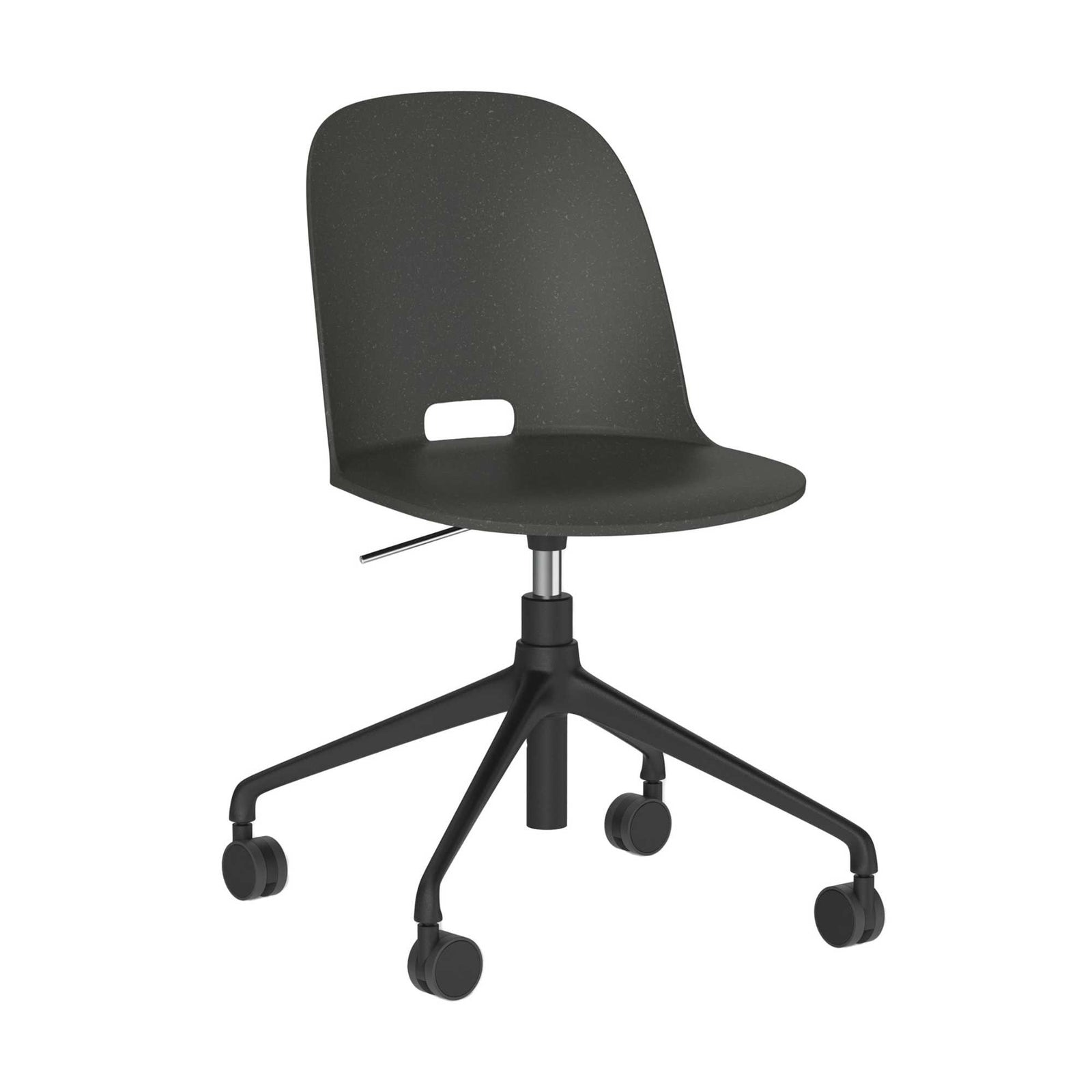 Emeco Alfi Work Swivel Chair with Casters