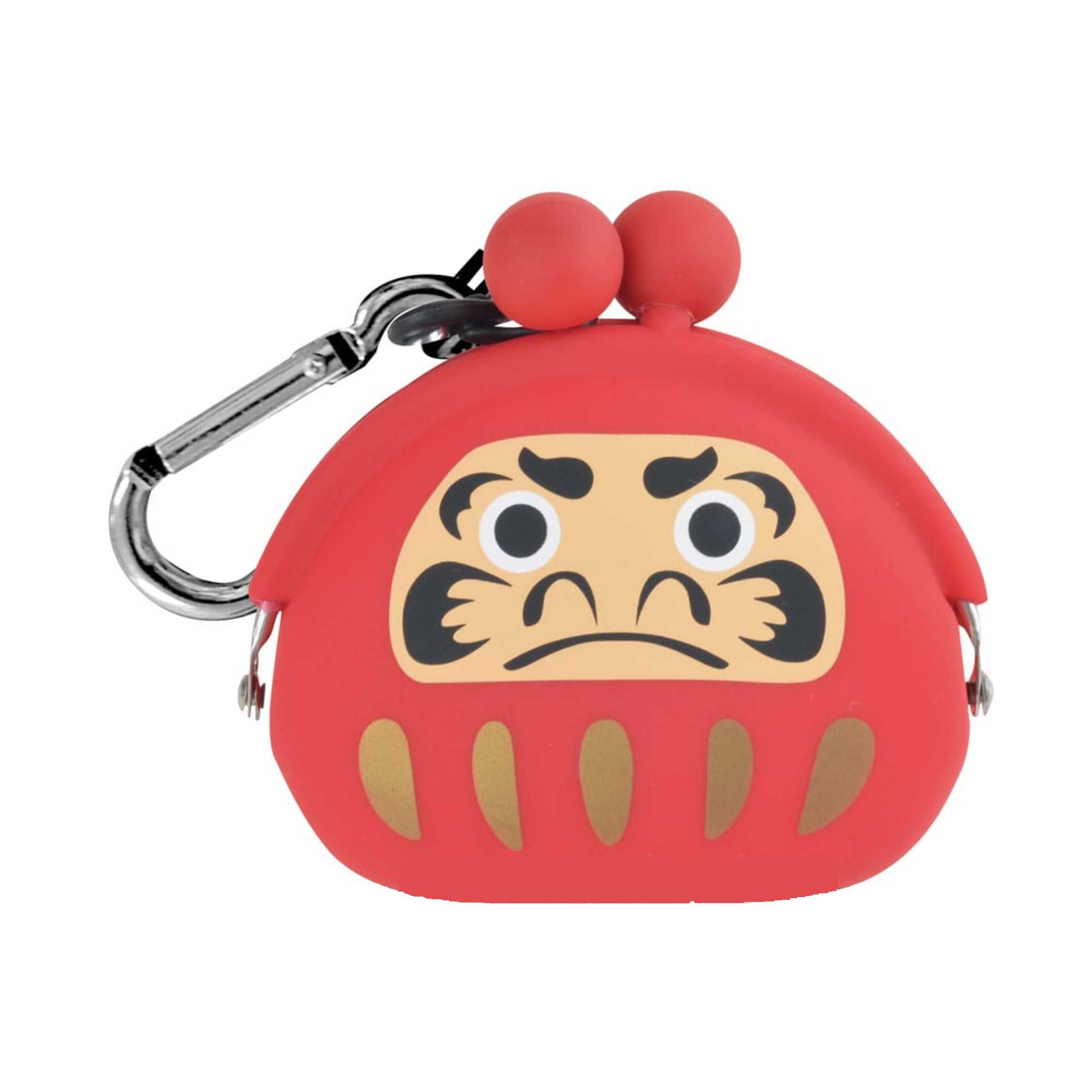 POCHIBI Daruma Coin Case, Red