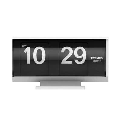 Twemco QT-30T Flip Clock, White
