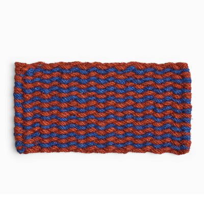 Hay Coco doormat, brown/navy