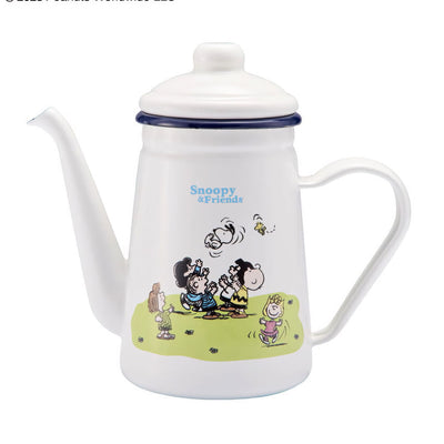 Yutaka Horo x Snoopy Greenfield series enamel kettle