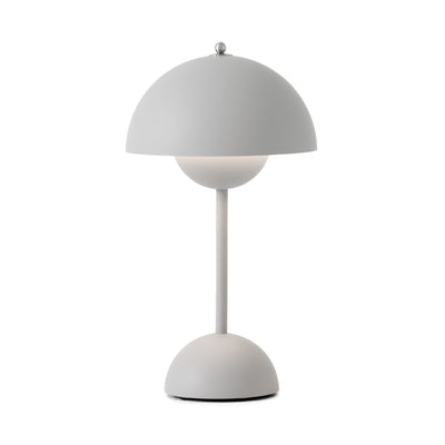 &Tradition Flowerpot VP9 rechargeable lamp, matt light grey