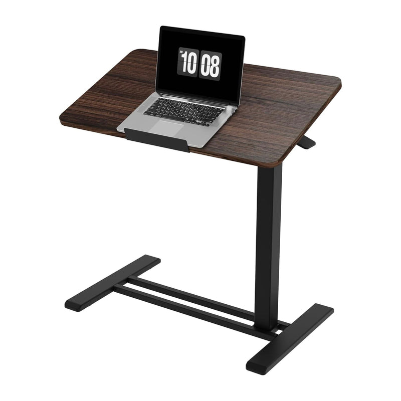 FlexiSpot H7 Pro height adjustable side table, rustic brown